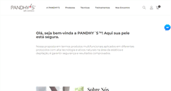 Desktop Screenshot of pandhys.com.br